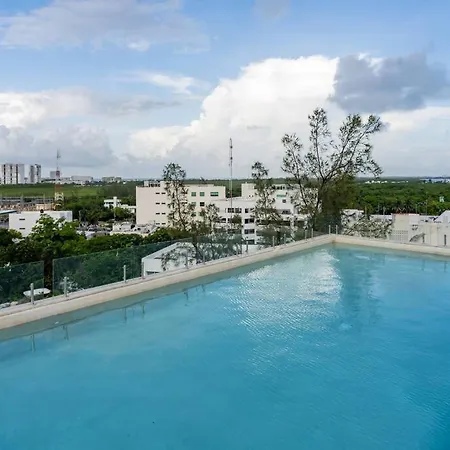 Estudio Moderno En La Av Nader Cancun Exterior photo
